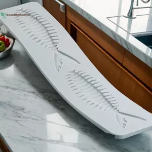 BeautifulHomeA Multi-Skull Xương Cá Khuôn Bánh Silicon Nướng Ren Trang Trí Dụng Cụ Cho Bánh Biên Giới Nhà Bếp & Làm Bánh Phụ Kiện Khuôn VN