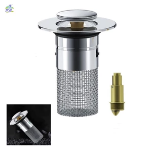Nút chặn bồn rửa phòng tắm đa năng - Bộ lọc thoát nước chống tắc nghẽn cho nhà vệ sinh nhà bếp