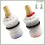 Thay thế vòi dòng 48 / 143 / 149 - 1 Cặp Đĩa gốc gốm 1 / 4 Biến số phần lạnh & nóng:9608020 9608060
