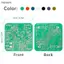 Bigapple Sáng Tạo PCB Bảng Mạch Coaster Cá Tính Drinkware Thanh Trang Trí Bàn Phụ Kiện RDG