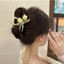 Kẹp Cá Mập Tulip Cho Nữ Nửa Updo Tóc Vuốt Kẹp Phụ Kiện Tóc Mùa Hè Có Răng Chống Trơn Trượt