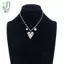 Dây thắt nút thủ công Mặt dây chuyền trái tim Nelace Dây chuyền áo len thời trang Staable Star Pearl Nelace dành cho nữ Quà tặng trang sức