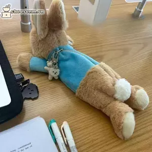 Cheenm Dễ Thương Sang Trọng Búp Bê Thỏ Hộp Đựng Học Sinh Văn Phòng Phẩm Đồ Dùng Học Tập Mỹ Phẩm Túi Bảo Quản VN