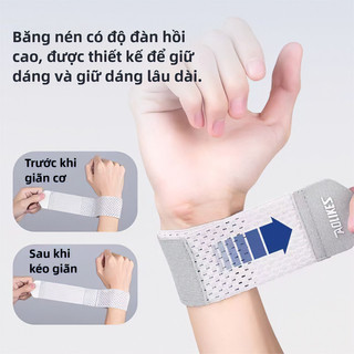 [vạn] [COD] Băng Quấn Cổ Tay Thể Thao Chuyên Dụng - Bảo Vệ Khớp, Giảm Chấn Thương, Dùng Cho Đa Mục Đích