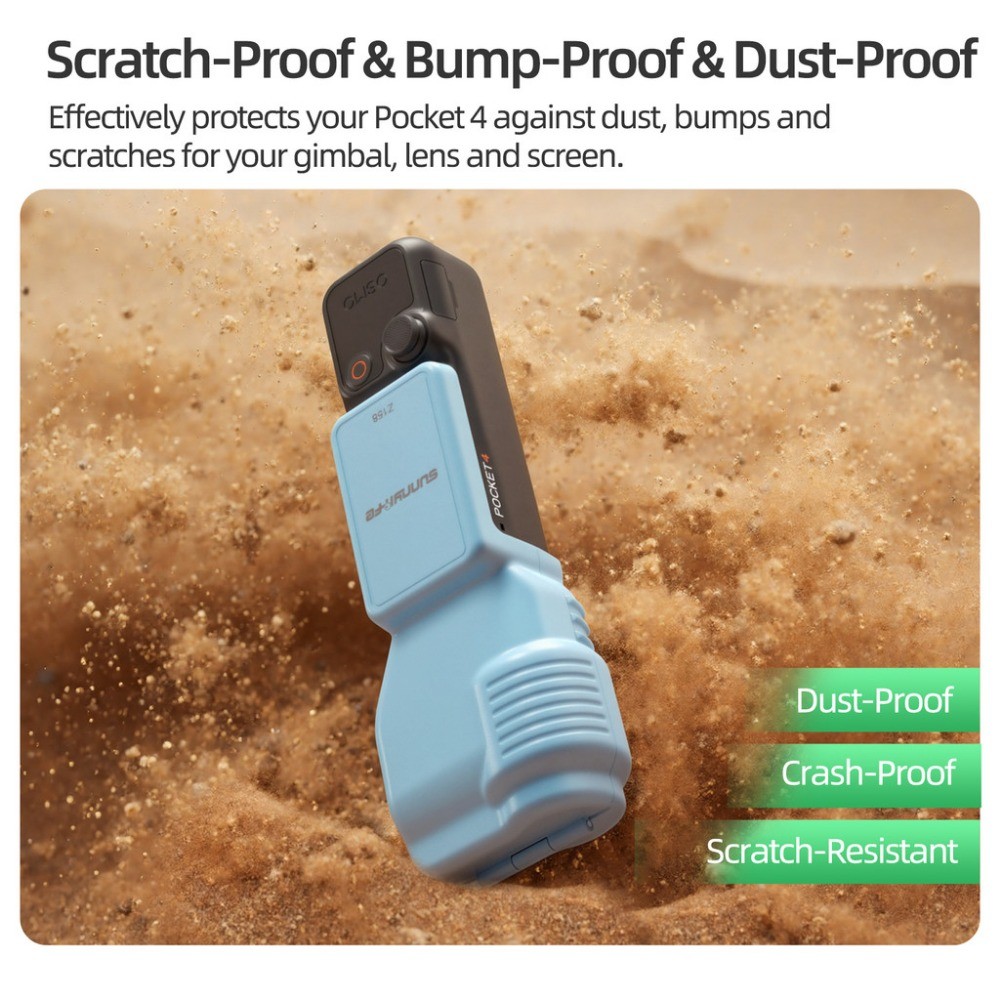 Dành Cho DJI Pocket 4 Vỏ Bảo Vệ Cho DJI Pocket 4 Gimbal Ống Kính Màn Hình Bảo Vệ Dành Cho DJI Pocket 4 Kẹo Màu Phụ Kiện