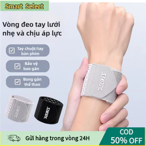 Băng Tay Bảo Vệ Cổ Tay Đa Năng - Màu Đen & Xám, Cho Cổ Tay 13-21cm, Dùng Thể Thao & Công Việc