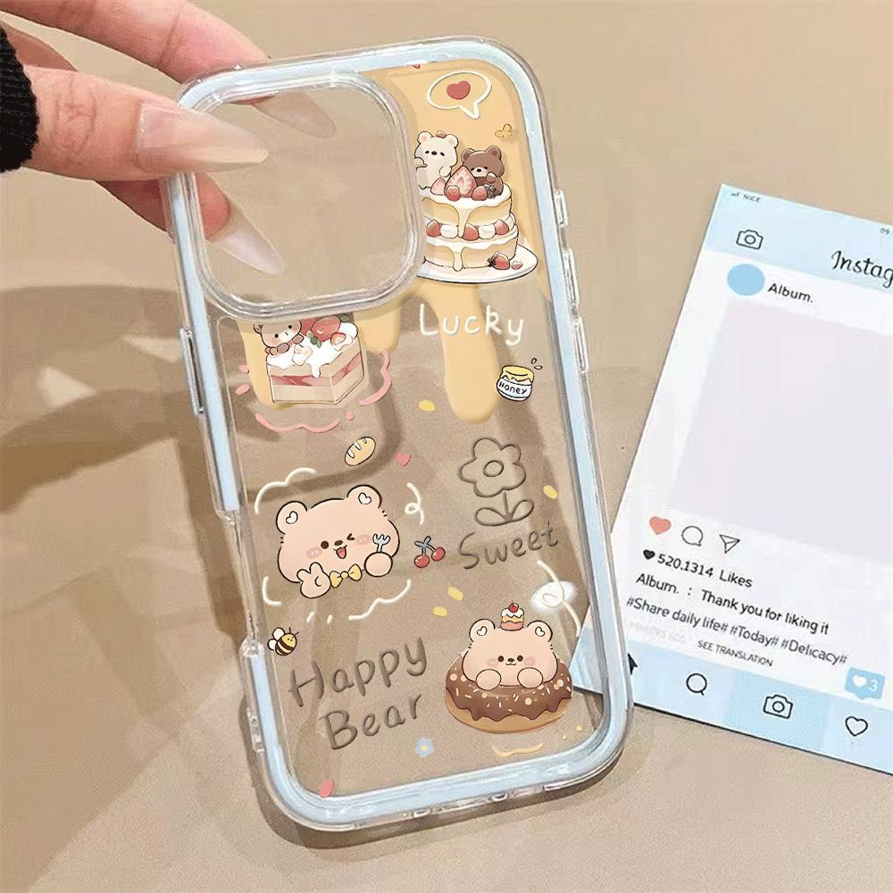 Bánh cừu  cừu nPhù hợp với ốp điện thoại iPhone 16/14/15/12 Pro/ trong một