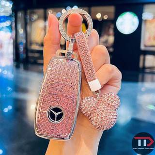 Vỏ chìa khóa ô tô TPU Mercedes-Benz Thích hợp cho E300l / c260l / 180l / a200l / c200l / GLC 260 / GLA 200