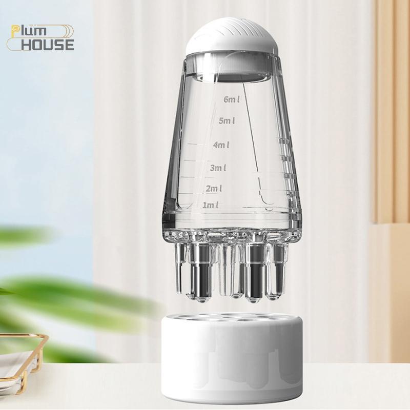 PlumHOUSE Da Đầu Applicator Massage Lược Tăng Trưởng Tóc Tái Tạo Chất Lỏng Serum Dầu Bàn Chải Nuôi Dưỡng Tóc Rễ Lược Chống Tóc Mất VN