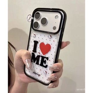 Ốp Điện Thoại Thích Hợp Cho iPhone 11 12 13 14 15 16 17 Pro max Plus Air Phong Cách Hàn Quốc Chấm Bi Tiếng Anh Chống Sốc Vỏ Bảo Vệ Chống Sốc Bao Gồm Tất Cả YGNI