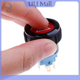 Nút nhấn đèn flash cảnh báo khẩn cấp led màu đỏ ULJ 22mm tự khóa.