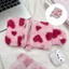 SA Dễ Thương Sang Trọng Vải Trái Tim Tổ Chức Cho Các Vật Dụng Nhỏ Lưu Trữ Bao Gồm Tai Nghe Và Thẻ Nhỏ Gọn Bền Cho Hàng Ngày Chúng Ta