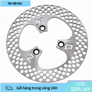 【COD】Nâng cấp hệ thống phanh với đĩa phanh 220mm nhiều lỗ cho xe điện, giúp tăng độ bám và ổn định khi phanh gấp