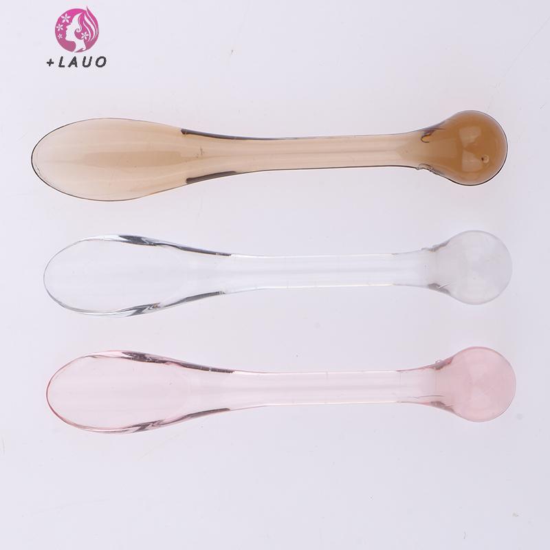 Springevenstar 5 Chiếc Thìa Mỹ Phẩm Nhựa Muỗng Kem Dưỡng Mắt Chống Nhăn Mắt Máy Mát Xa Dính Mặt nạ Thìa Dụng Cụ Chăm Sóc Da Springevenstar