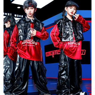 Áo Hip Hop Cho Bé Gái Đồ Nhảy Cho Đồ Nhảy Hiện Đại Bé Trai Trẻ Em Set Đồ Dance Đồ Biểu Diễn Cho Đồ Nhảy Zumba
