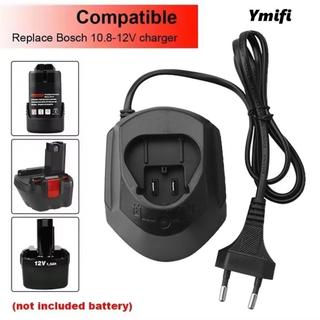Bộ sạc pin Lithium-ion YMIFI, Phụ kiện máy mài điện cầm tay Bộ sạc ghế đa năng, 10.8 / 12V Thiết bị sạc nhỏ gọn Dụng cụ điện cho BosCh