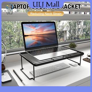 ULJ Giá đỡ máy tính xách tay có thể gập lại Máy tính để bàn Màn hình nâng giảm căng thẳng cổ Bảo quản Máy tính xách tay làm mát cho Air Pro.