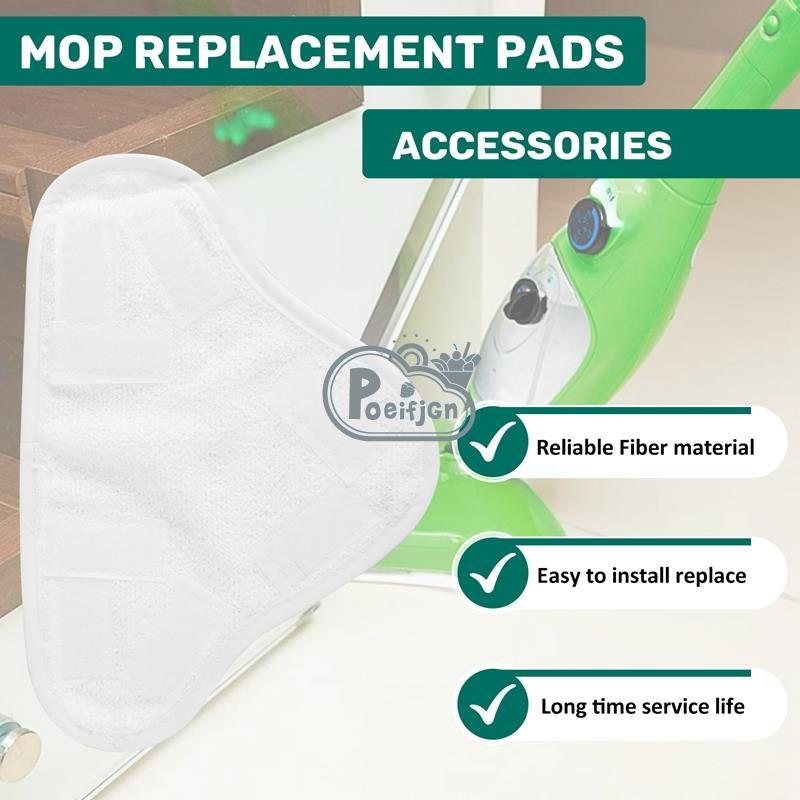Mới 4 Miếng Lót Thay Thế Cho H2O X5 Hơi Nước Lau Nhà Sàn Có Thể Giặt Miếng Lót Microfibre