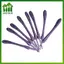 SWEET 8 Cái / bộ 2.5-6.0 Mm Tím Móc Bộ Thủ Công Dệt Đan Móc Kim DIY Móc May Thủ Công Khâu Dụng Cụ n