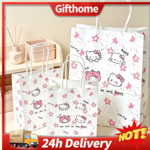 ✈️Giao Hàng 24h✈️ Túi họa tiết mèo dễ thương Phim hoạt hình Mèo con Túi Tote Người bạn Quà tặng sinh nhật Gói cung cấp