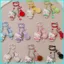 HK1 Sanrio HELLO KITTY Móc Khóa Túi Mặt Dây Chuyền Điện Thoại Di Động Dây Xích Hoạt Hình Phụ Kiện Anime Ngoại Vi KH1