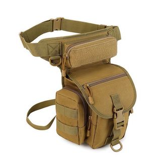 Chiến Thuật Ngoài Trời Eo Chân Túi Unisex Đi Xe Đạp Chân Túi Chụp Ảnh Dụng Cụ Di Động Lưu Trữ Ngoài Trời COS Zhang Qiling