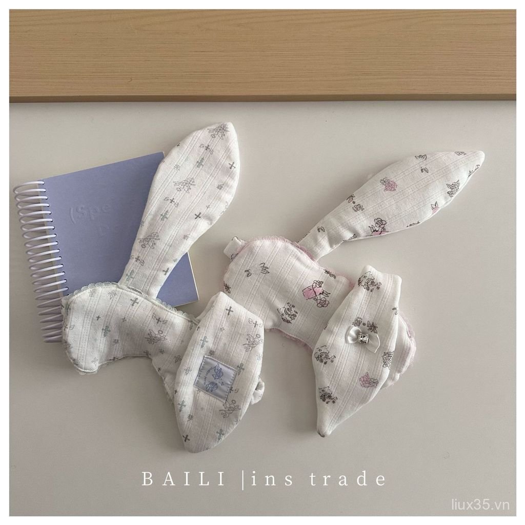 LXY Hàng Ngủ Hai Chiều Hoạt Hình Hoa Nhỏ Thỏ Cotton Nguyên Chất Kim Cương Giả Mặt nạ Mắt Bóng Thân Thiện Với Da Mặt nạ Mắt Ngủ Mềm Mại Thân Thiện Với Da