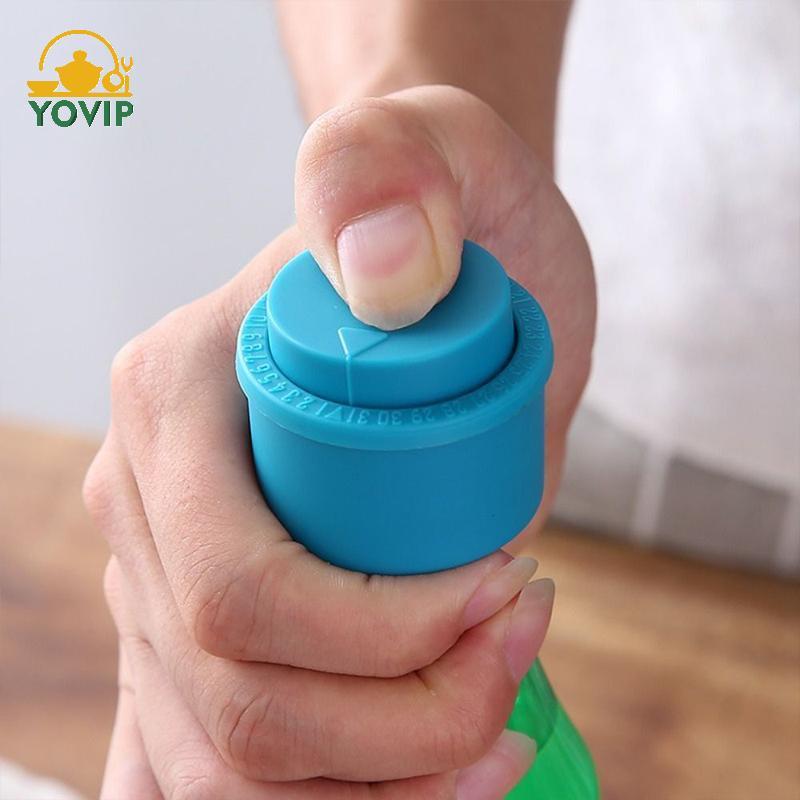 Nút chặn chai nước uống có ga YOVIP Loại ép Soda Sealer 2 Pa Bảo quản Fizz chống rò rỉ cho tủ lạnh Sử dụng văn phòng VN