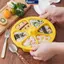 MAKY 6 trong 1 Khoang Tam Giác Khuôn Sushi Cơm Bóng Máy Làm Máy Làm Sushi Khôngsti Dụng Cụ Nhà Bếp Hộp Bento Đồ Dùng Bữa Ăn Cho Rong Biển Cilantro Cơm Bóng VN