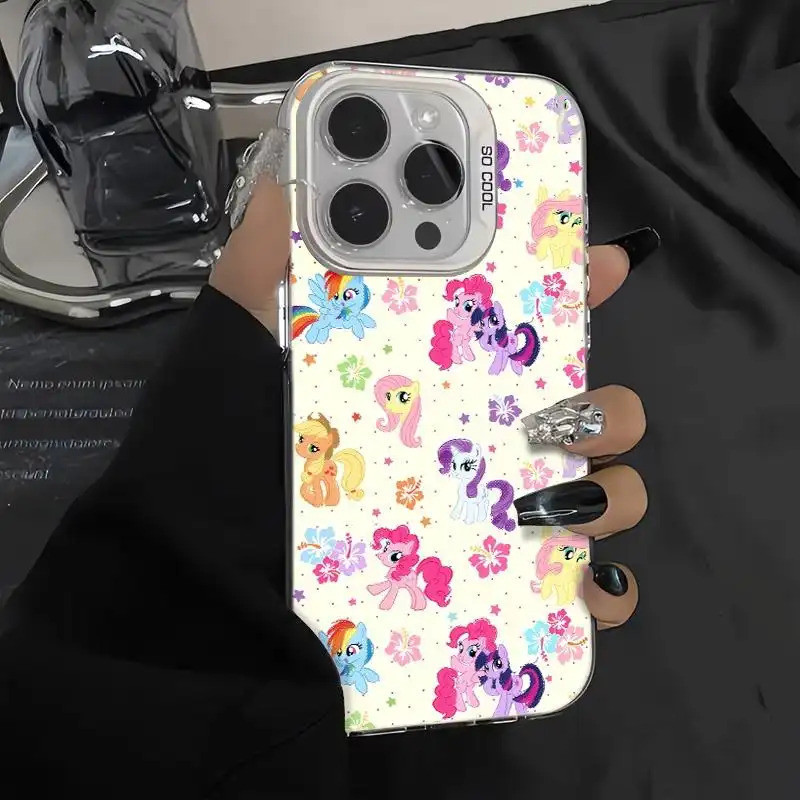 Ốp lưng My Little Pony nhiều màu, chất liệu bền đẹp tốt Bảo Vệ Camera Cấp iPhone 17/16/15/14/13/12/11/X/XS Max