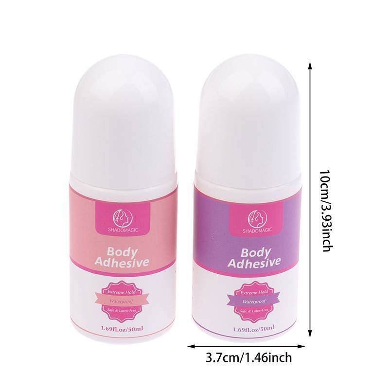 < WHPHous-t > 50ml Keo Chống Trơn Trượt Cuộn Trên Da Dính Cho Quần Áo Đầm Da Cơ Thể Áo Ngực Chống Phơi Sáng Chống Trơn Trượt Cố Định Đẹp