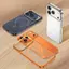 Skin Feel Mờ Cho Ốp Điện Thoại Từ Tính Cho IPhone 17 Pro 17 Pro Max Mạ Điện Mỏng Trong Suốt Bảo Vệ