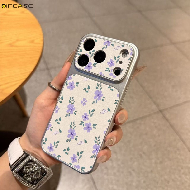 Dành Cho Xiaomi 17T Pro Poco X8 X7 X6 Neo X4 X3 GT NFC M8 M7 M6 Plus M5S M4 M3 M2 Pro Max Ốp Điện Thoại Màu Trắng Lớn Cửa Sổ Da PU Sơn Hoa Cô Gái Vỏ