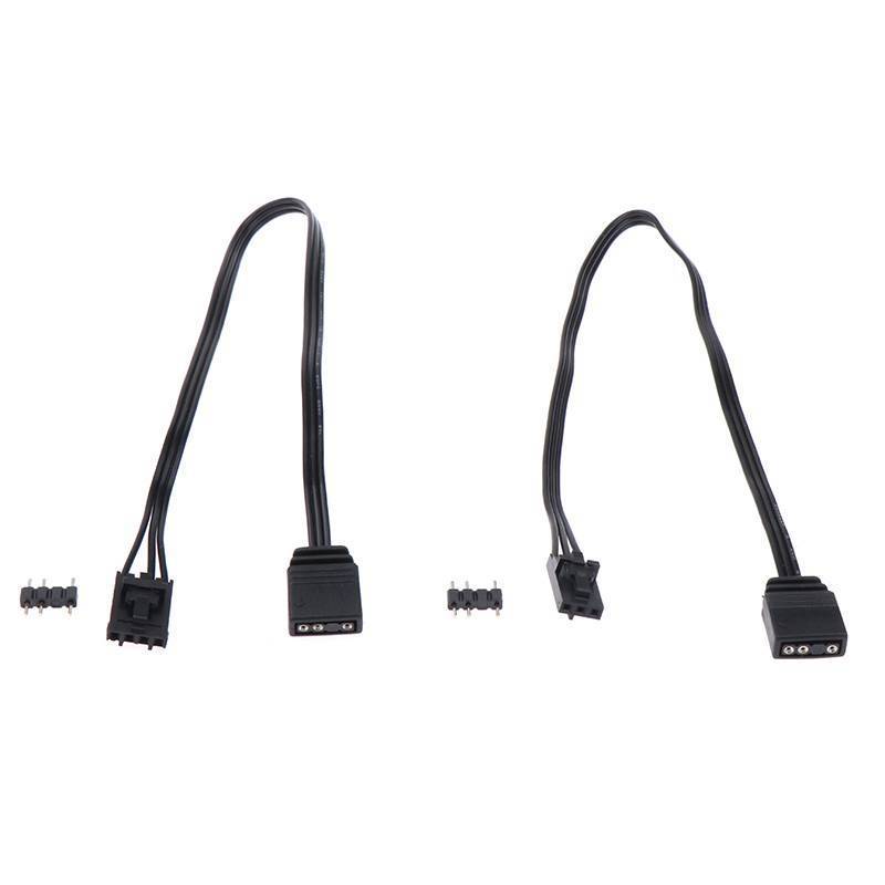 Cáp chuyển đổi JCSYFAC cho Corsair RGB sang tiêu chuẩn ARGB 4Pin 3Pin Đầu nối bộ chuyển đổi tàu cướp biển Bộ điều khiển Bộ chuyển đổi dòng QL LL120 ICUE Mới