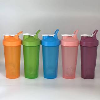 DTW 600ml Protein Shaker Chai Protein Bột Lắc Cốc Cho Tập Gym Ffitness Shaker Cân Di Động Bình Nước Slushy Cup Thể Thao