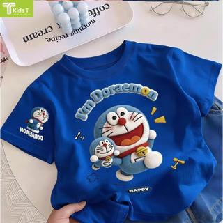 COD✅ (Hồ Chí Minh)Kids T Mall Áo phông tay ngắn In hình hoạt hình Áo Kiểu rộng và ấn tượng Trẻ em thời trang #VN196