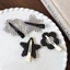 Kẹp Tóc PYCOU, Giữ An Toàn Tóc Trắng Đen Barrettes, Thiết Kế Tối Giản Ngọt Ngào Chấm Bi BB Kẹp Nữ Cô Gái Phụ Kiện Tạo Kiểu Tóc