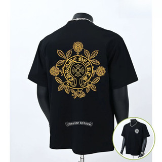 （Giao hàng 24h）Angela Áo Thun Chrome Đồng Hồ Unim Fashion Áo Form Oversize Unisex Phong Cách Streetwear Vải Cotton 100%