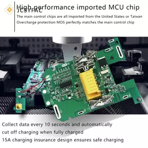 JCSYFAC BL1830 Pin Li-Ion BMS Bảng Bảo Vệ Sạc PCB Cho Công Cụ 18V Mới