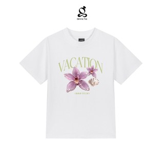 Áo BabyTee - BÔNG HOA - Premium Cotton 250gsm Cotton 2 Chiều