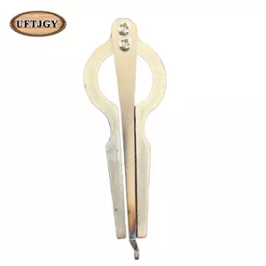 Jaw Harp Nhạc cụ kim loại chuyên nghiệp Di động Nga Mông Cổ Mouth Harp cho âm nhạc dân gian sáng tạo và biểu diễn ngoài trời