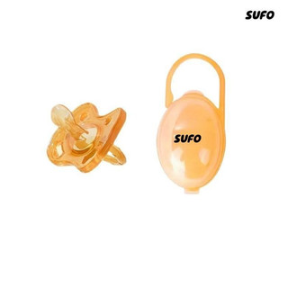 [SUFO] Núm giả silicon 4 món ngày+đêm, tặng dây+hộp, siêu mềm, 0-3t, kèm phiếu kiểm định