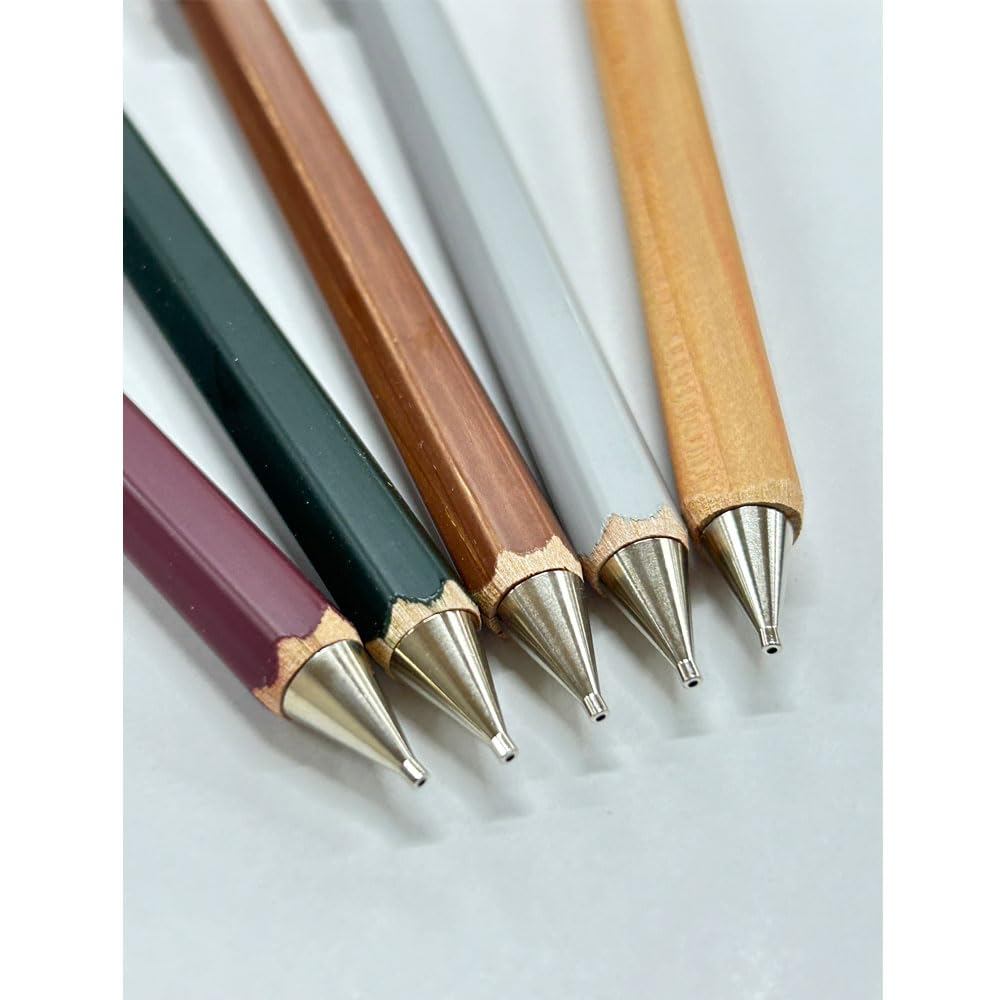 Kitaboshi But Chi Kim Than Go Enpitsuyano W07/0.7mm/4 Mau/Co Tay Xoa/San Xuat Nhat Ban