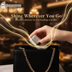 Cheenm Sang Trọng Sáng Bóng Đá Lipsti Ốp Lưng Thời Trang Tinh Tế Lipsti Túi Son Bóng Vỏ Bảo Vệ Có Gương Cho Nữ Quà Tặng VN