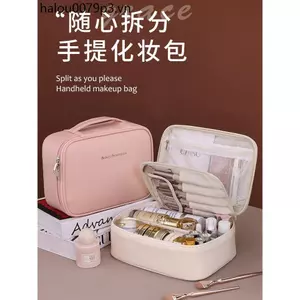 Túi Đựng Mỹ Phẩm Chống Thấm Nước Nữ Phân Vùng Dung Tích Lớn Túi Bảo Quản Mỹ Phẩm Di Động Cao Cấp Đi Chơi Du Lịch Di Động