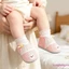 Giày đi bộ đầu tiên cho bé Giày đế mềm thêu động vật hoạt hình Giày chống trượt có khóa dây có thể điều chỉnh