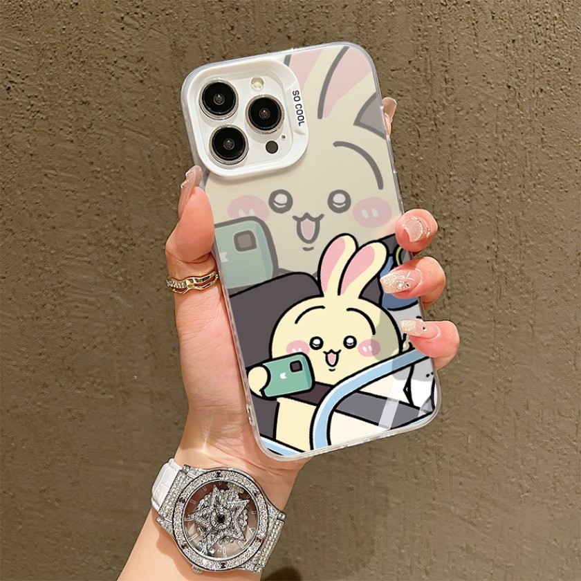 Dành Cho OPPO A5X A5i Pro A5 Pro A60 A18 A38 A58 A78 A76 A96 A57 A79 A98 A52 A92 A55 A54 A74 A95 A77 Chiikawa Chụp Ảnh Ốp Điện Thoại Chống Sốc Mờ