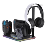 [MỚI] Dành cho đế sạc đa chức năng Nintendo Switch 2\ 1 Đế làm mát bảng điều khiển Switch và đế lưu trữ sạc kèm phụ kiện RGB — ảnh 2