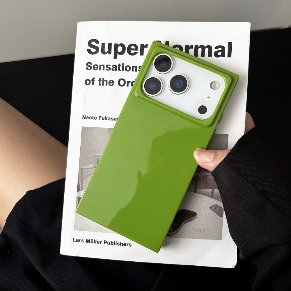 Ốp Điện Thoại TPU Mềm Khối Lập Phương Cho iPhone 17 16 15 Pro Promax 17 Air 16 Plus Bốn Mặt Chống Sốc