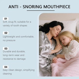 Anti Snoring Mouthpiece Anti-Grinding Foldable Solution Foldable Anti Snoring Device